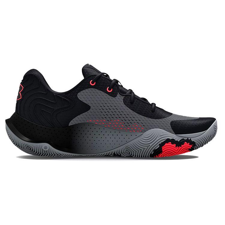 Under Armour Мужские кроссовки Spawn 4 Pitch Grey Black 3024971-100