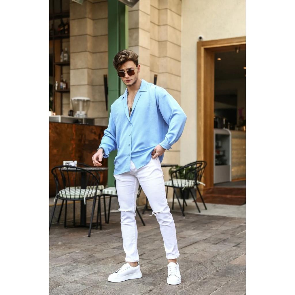 Текстурированная рубашка Aerobin Oversize унисекс