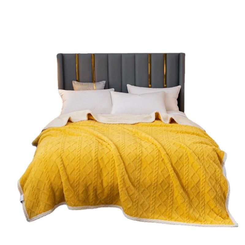 Одеяло из шерпы для дивана-кровати - пушистое, мягкое, уютное одеяло для кровати, флисовое, толстое, теплое одеяло для зимы