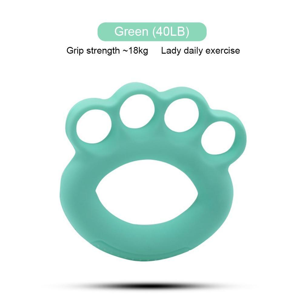 1 шт., устройство для захвата с пятью пальцами, носилки для упражнений на пальцы, тренажер для рукоятки, фитнес-игрушка для игры в мяч, резиновая силовая тренировка для мышц