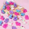 1/12 Единорог Kawaii Squishies Mochi Squishy Toys Игрушки для снятия стресса для детей Мальчиков Девочек Подарки на вечеринку Подарки на день рождения Призы