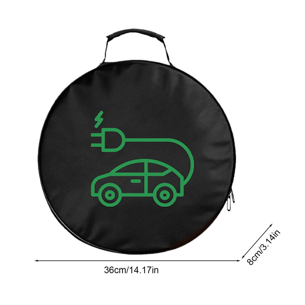 Electric Car charger Plugs Storage Carry Bag EV Car Charging Cable Sockets Waterproof Fire Retardant Equipment Container