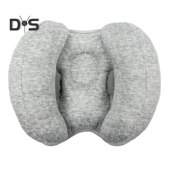 Подушка для путешествий для младенцев 2 в 1, съемная конструкция, регулируемая ширина, подушка для поддержки шеи и головы, вставка для автокресла и коляски, подушка для поддержки головы и шеи