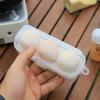 Туристическая кухонная утварь Безопасное хранение яиц Прозрачный контейнер для походов Герметичные Защита продуктов Дизайны