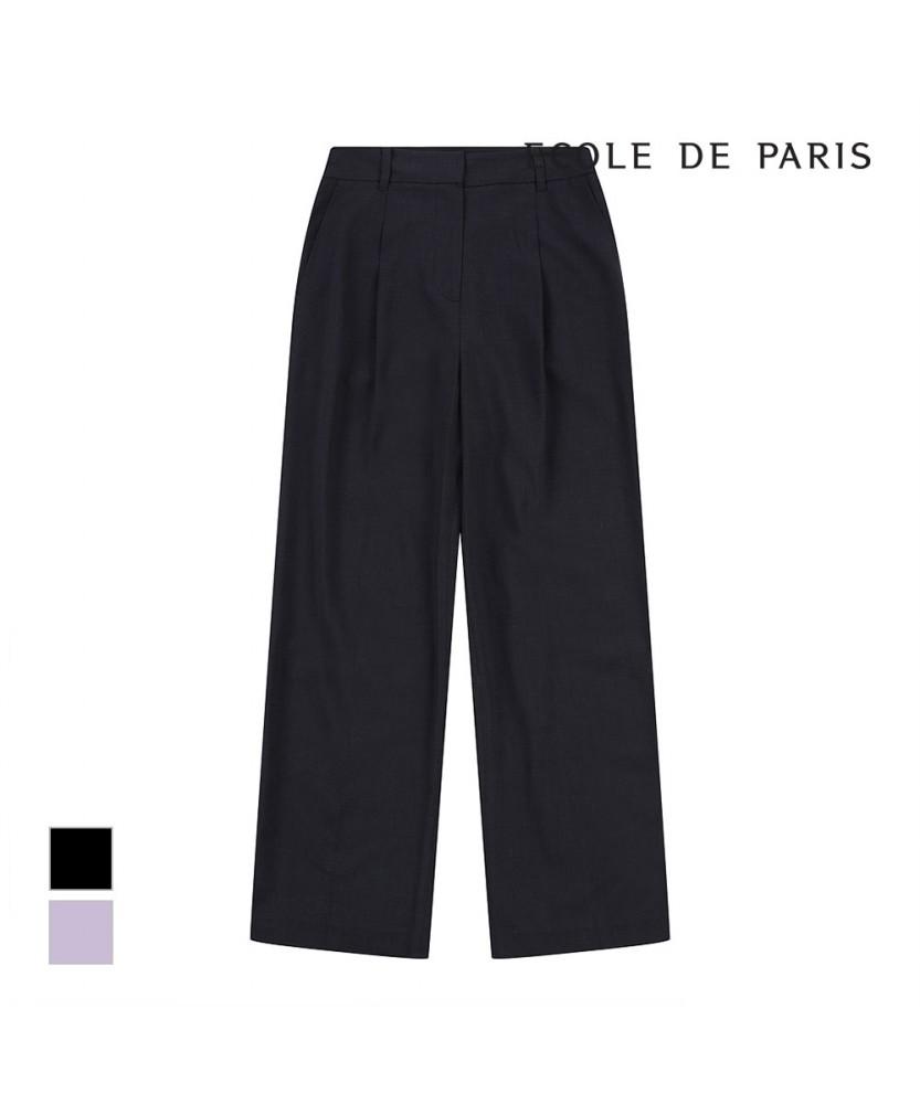 ECOLEDEPARIS Брюки Wide с плиссированной отделкой_Cb25Wpa023Z
