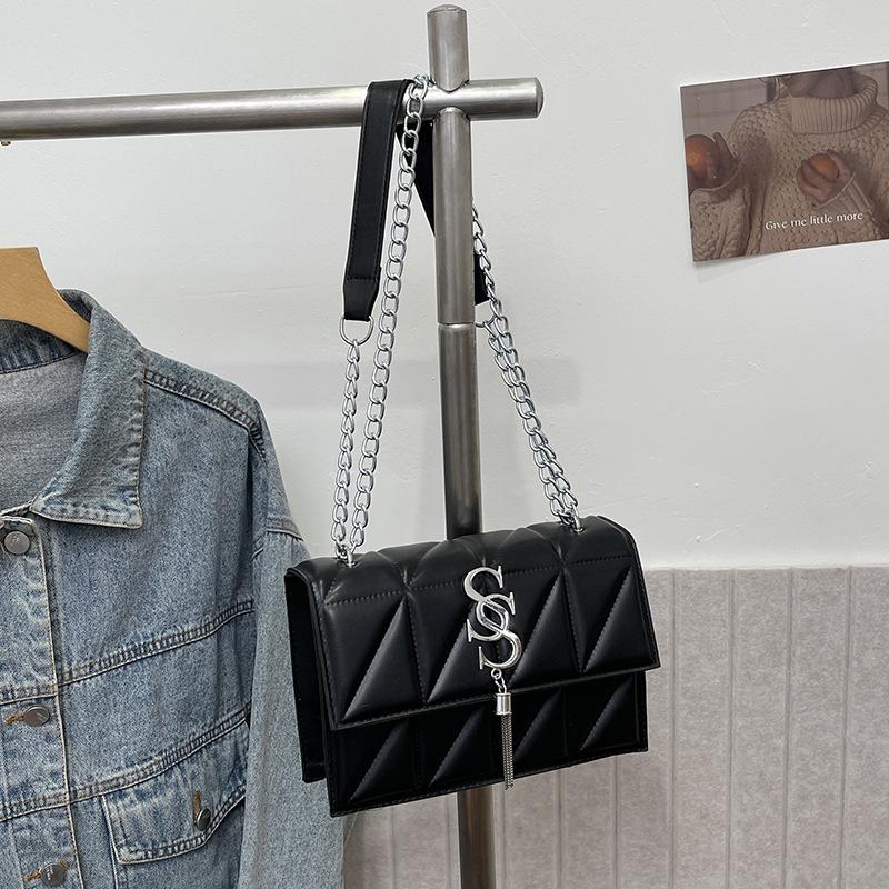 Trendy shoulder bag retro casual chain messenger bag autumn new fashion women's simple casual bag
