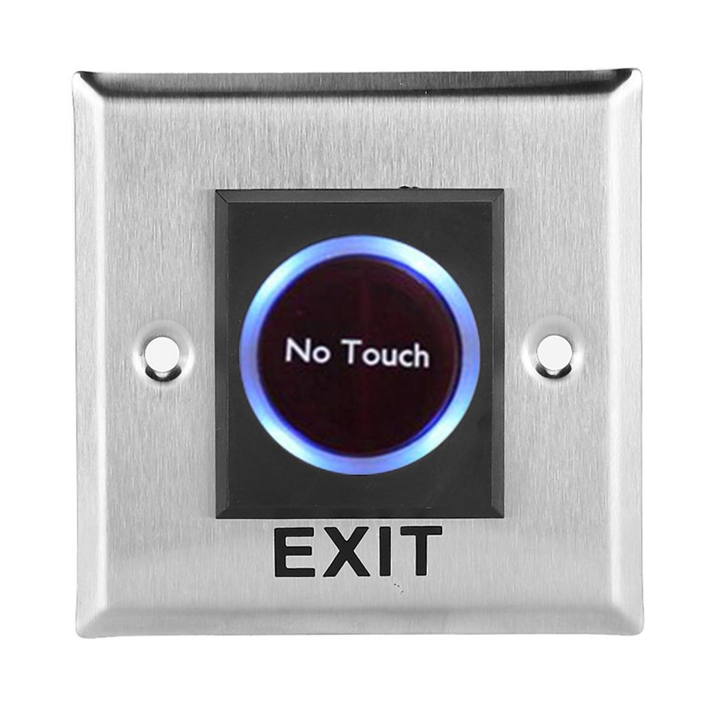Infrared Sensor Switch Contactless No Touch Door Exit Button with Backlight for Access Control