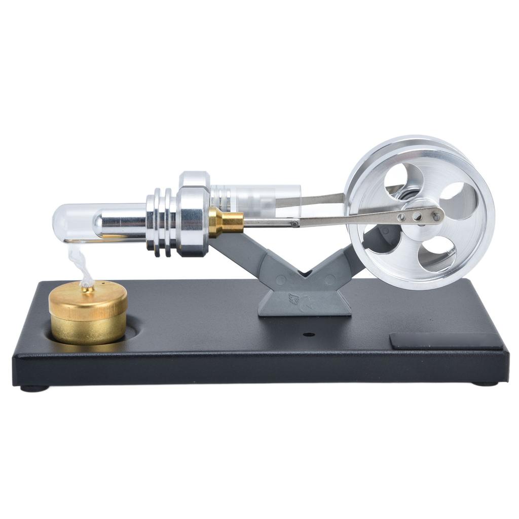 Модель двигателя Стирлинга Модель генератора из алюминиевого сплава для физического эксперимента, лабораторный учебный инструмент