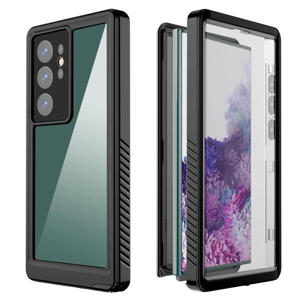 Серия REDPEPPER FS Для Samsung Galaxy S23 Ultra Водонепроницаемый Чехол для Телефона с Защитой Экрана P68 Прочный Чехол на Все Тело [Поддержка Разблокировки по Отпечатку Пальца]