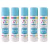 Sakura Crepas Glue Elementary School Stationery Glue Stick Color Disappearing Type 5 Pieces G Kokei Nori C(5)