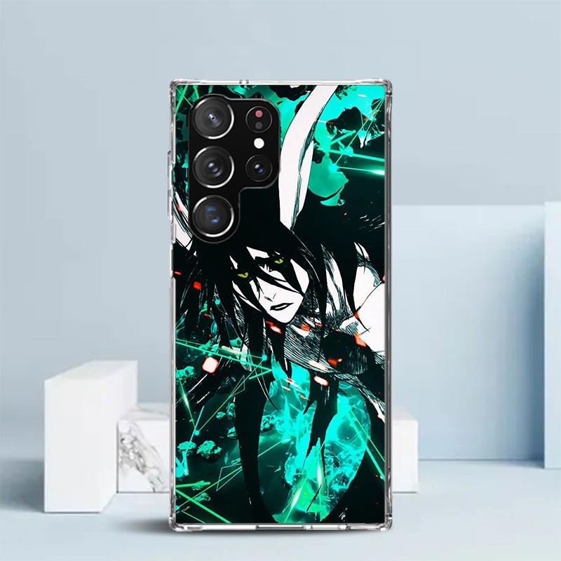 Чехол для телефона Bleach Улькиорра Сифер 4 для Samsung Galaxy S24 S25 Edge S26 Ultra S22 S23 Plus S21 + S20 FE Мягкий ТПУ Задняя крышка Gala
