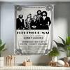 FFleetwood MMac Rock Band Printed Large Wall Tapestry Hanging Tarot Hippie Wall Rugs Dorm Art Home Decor