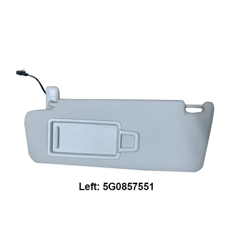 1шт серый внутренний солнцезащитный козырек зеркало для макияжа для VW Golf 7 7.5 Passat B8 CC Jetta MK7 A7 Skoda Octavia 3 5GG857551 5GG857552