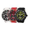 [RENOMA WATCH] Водонепроницаемые часы RENOMA WATCH 100M с резиновым ремешком RE130