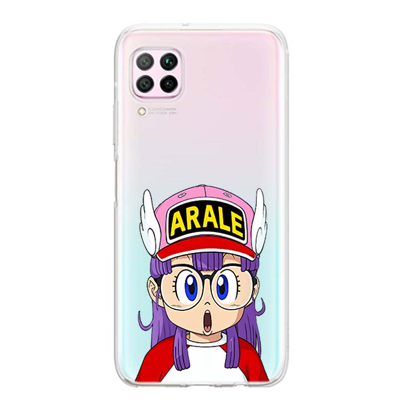 Arale Dr Slump Soft TPU Silicone Cover For Huawei P50 P40 P30 P20 Pro P10 P9 P8 Lite E Plus 2019 Phone Case
