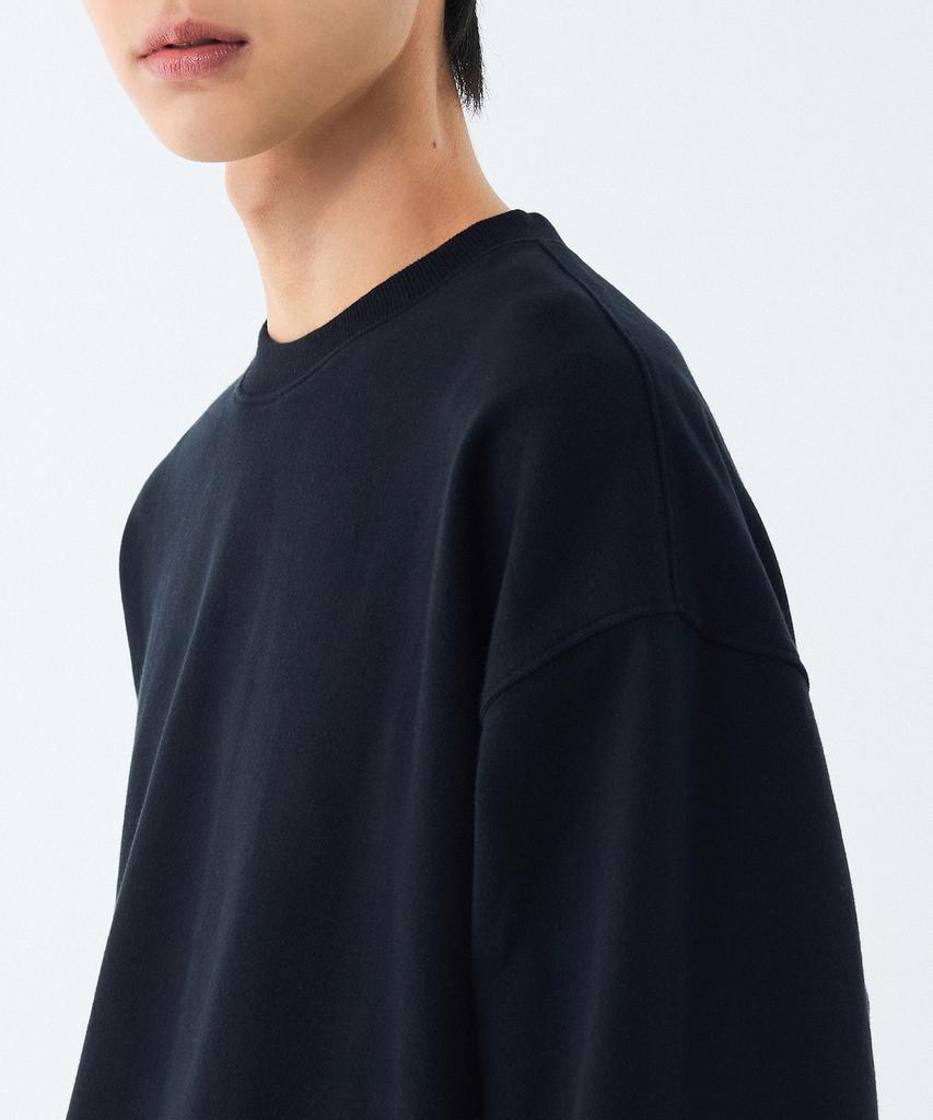 MUSINSA STANDARD Oversized Sweatshirt [Navy]