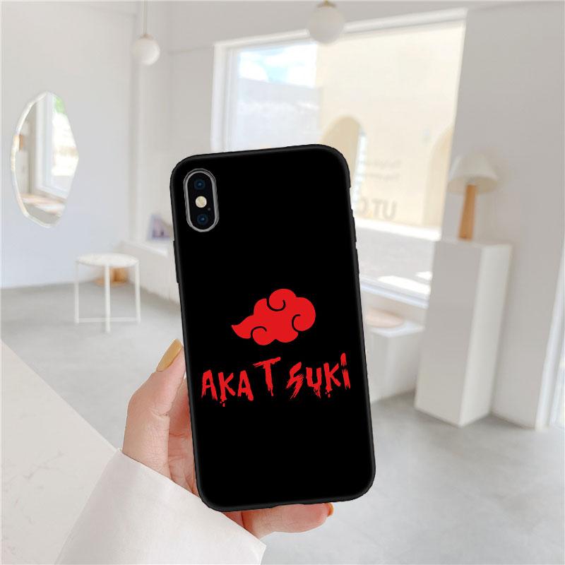 LO10 Anime Naruto Akatsuki Soft Shell Phone Case for Xiaomi Poco C40 C50 C51 C55 C65 C71 C75 F3 F5 F6 F7 M2 M3 Pro Ultra