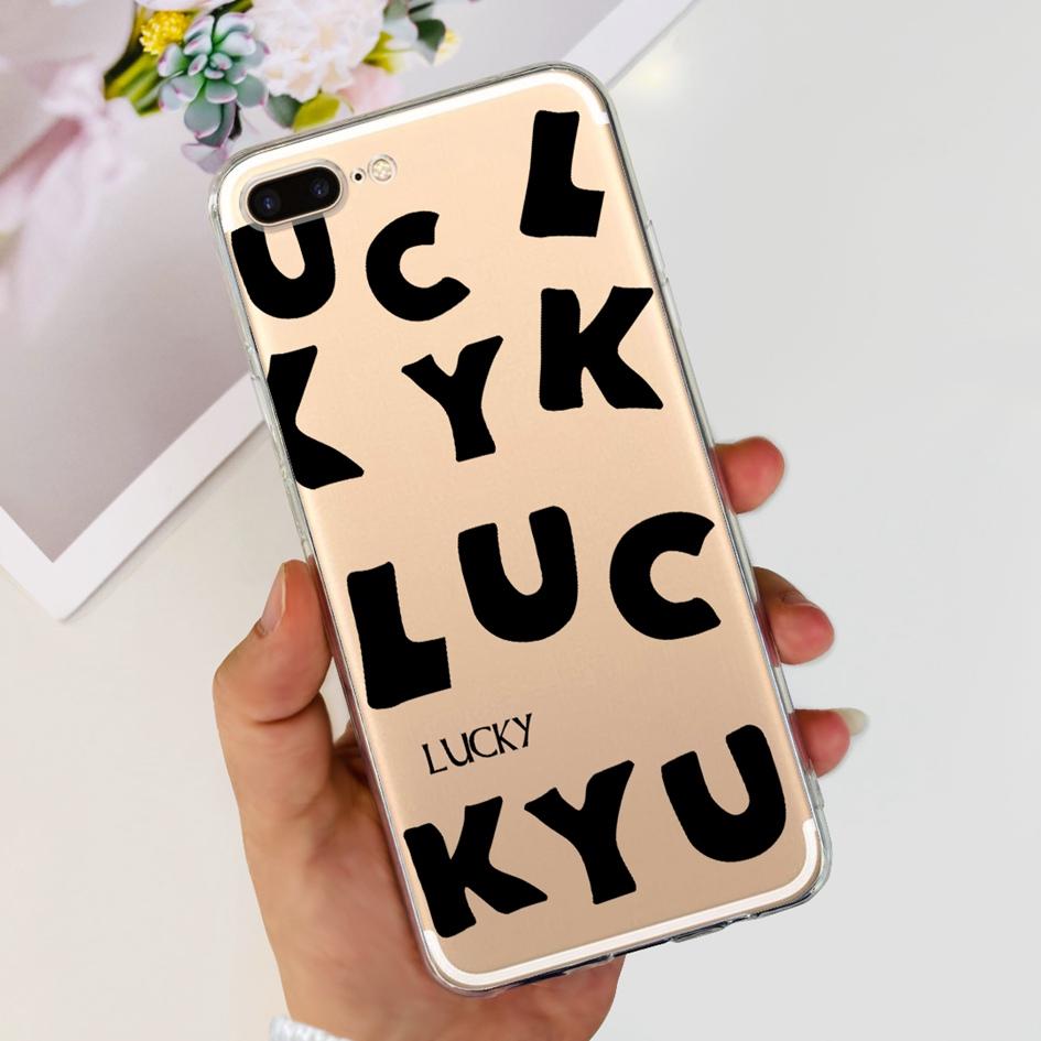 Чехол для iPhone 7 8 Plus Роскошный Мраморный Астронавт Тонкий Мягкий Силикон Прозрачная ТПУ Задняя Крышка Для iPhone 7Plus A1784 8Plus A1897 Чехол