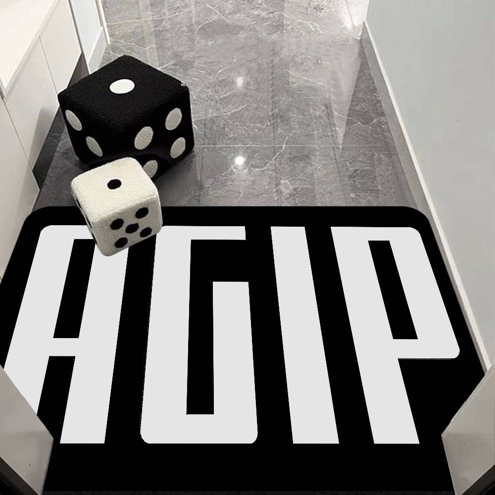 A-Agips-S E-Eni-S Racing Bathroom Mat Kids Room Bedroom Decoration Balcony Anti-Slip Doormat Living Room Welcome Rug