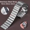 Металлический ремешок для часов Браслет из нержавеющей стали 18мм 20мм 22мм для ремешка Omega Универсальный ремешок для часов Seiko Роскошный браслет для мужчин