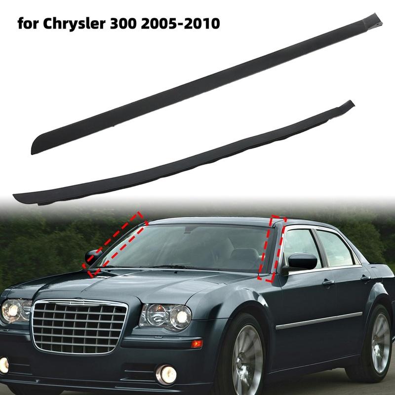 Windshield A Pillar Trim for Chrysler 300 2005-2010 Replace 4805889AC ABS Windshield Pillar Molding Professional Spare Car Parts