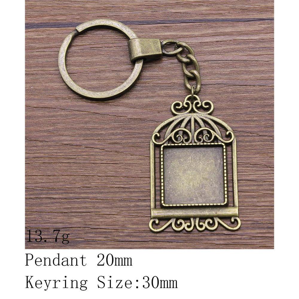 Брелки для ключей на выпускной Пара Сердце Эллиптический стеклянный кабошон База Подставка Брелки Дешевые Милые Вещи Брелок в виде самолета