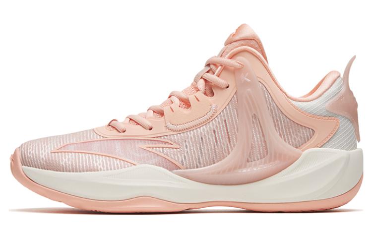 Men's Sneakers Anta Light Cavalry 8 Slip Resistant Abrasion Resistant Low top Basketball Shoes Men's Pink
