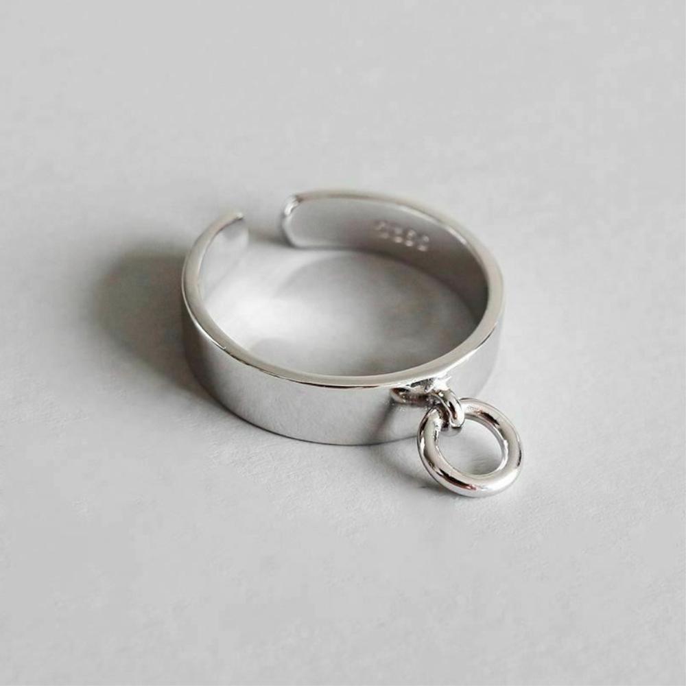 Silver Open Ring Mini Collar  Owned Submissive Gift Symbolic Jewellery  Jewellery