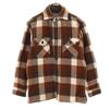 Made In Japan Check Pattern Long Sleeve Wool Shirt Men's Used