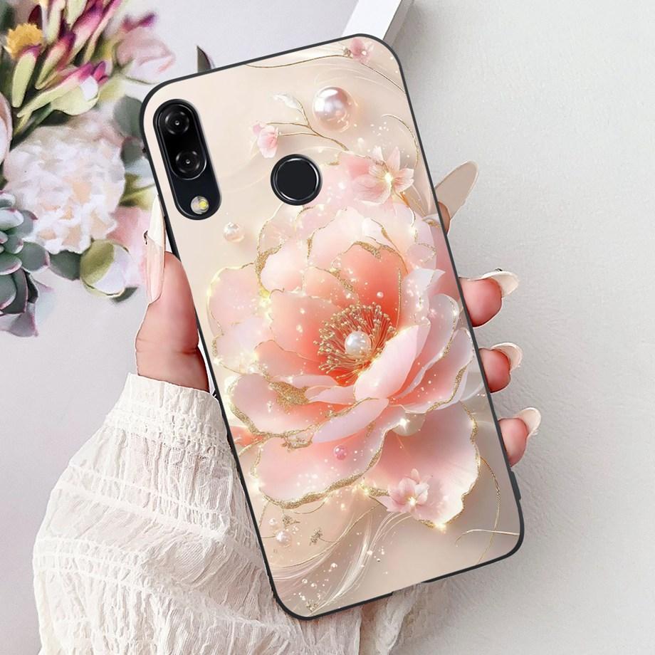 Luxury Matte Silicone Soft Case For ASUS ZENFONE 5 8 3 ZE620KL ZE520KL ZB602KL ZB601KL ZS590KL Capa Flower Loving Heart Funda
