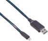 iPhone 7 6S 6 Exclusive Illuminated LED Lightning USB Cable 2 Colors R3 [RIRIYA] Plus/iPhone 7/iPhone Plus/iPhone 6S/iPhone Plus/iPhone 6/5/5S/5C