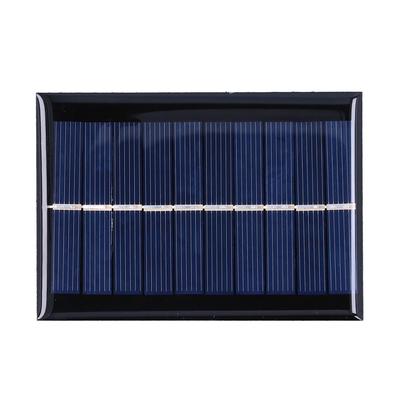 1W 5V Солнечная панель Поликристаллический кремний Солнечная эпоксидная смола в листе для кораблей Самолетов Открытый солнечный свет