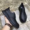 20252025 New Business Dress Leather Shoes Men's Casual Shoes Breathable Soft Leather Shoes Men's Autumn Single Shoes
