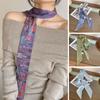 Large Size Long Silk Scarf Korean Hair Band Fashion Silk Scarves For Women