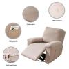 Waterproof Milk Silk Elastic Recliner Sofa Cover - Full Wrap, Split Type