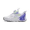 Kids Fabric Sports Versatile Fashion Non-Slip Shock Absorption Low-Top Running Shoes Kids Sneaker White Purple A322429923-1