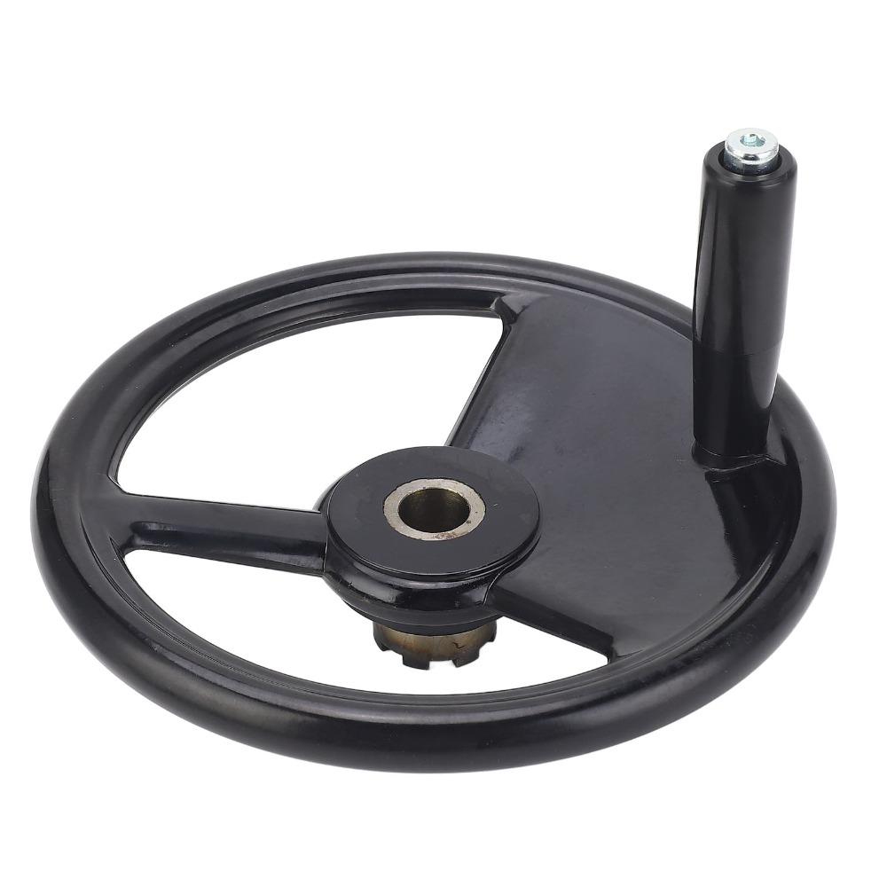 Round Shape Machine Tool Handwheel Engineering Plastics Rotary Handwheel For Grinders
