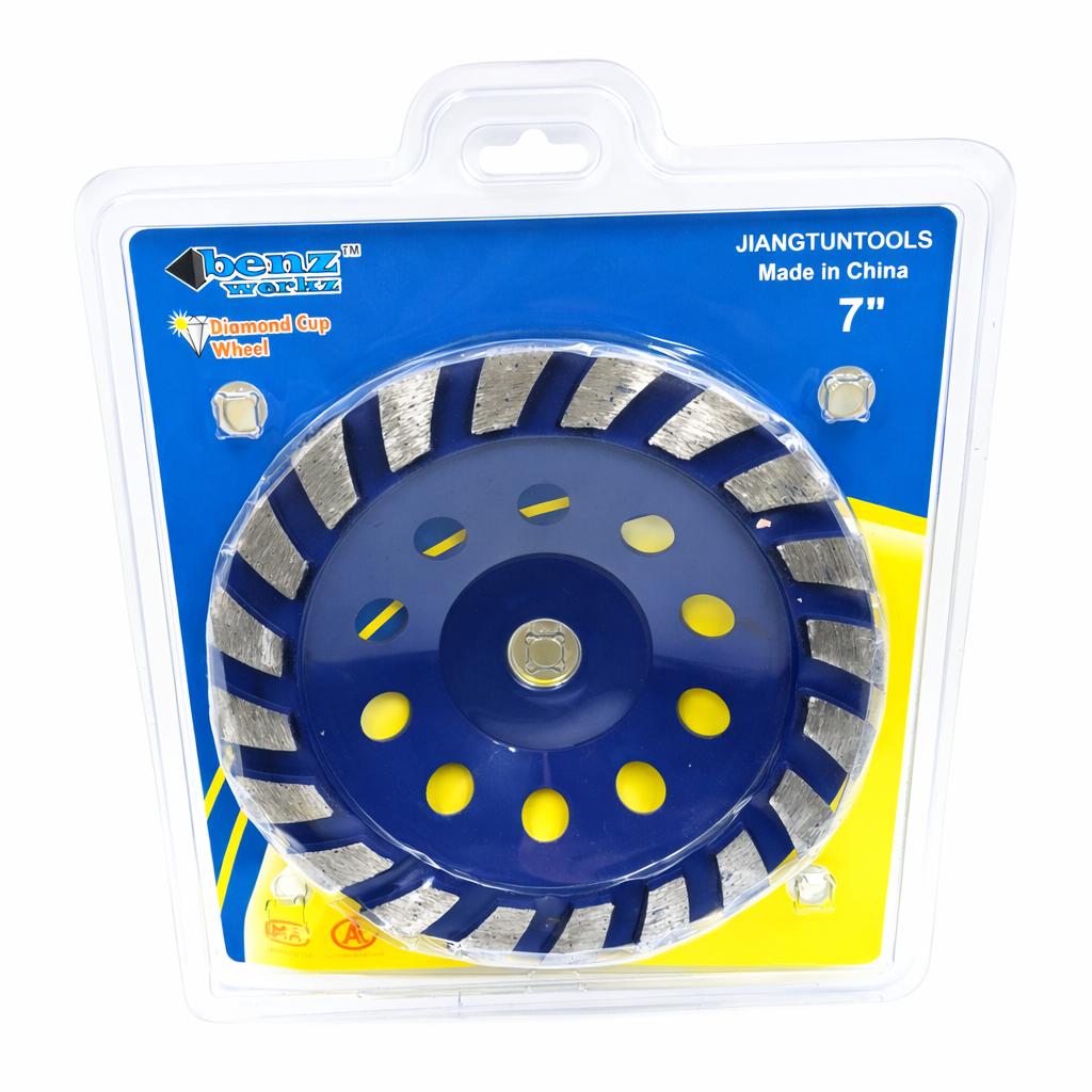 Tarcza Diamentowa Typ Cup 180 Mm - Otwór 22,2 Mm - Do Szlifowania Betonu I Kamienia