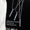 Trendy Unisex Whistle Necklace - Hip Hop Style Pendant Jewelry