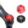 Bicycles Suspension Fork Cap Mountain Bike Front Fork Cover Aluminum Alloy Bike Front Fork Gas Cover Protector Cap
