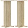 Speaker Stands 2 Pcs Sonoma Oak Engineered Wood