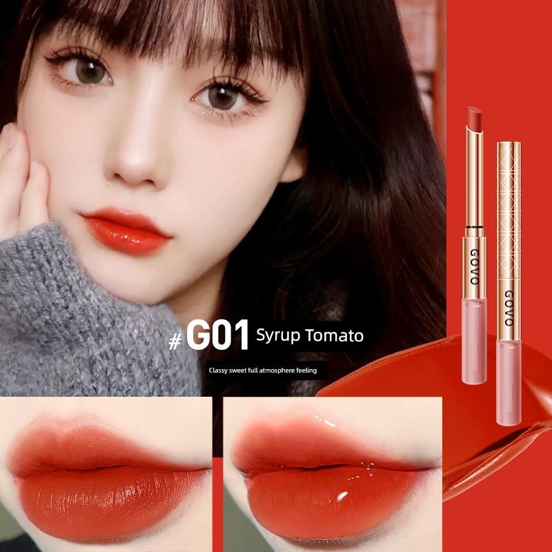 White Peach Cinnamon Milk Tea Any Lip Color Lipstick Raincoat