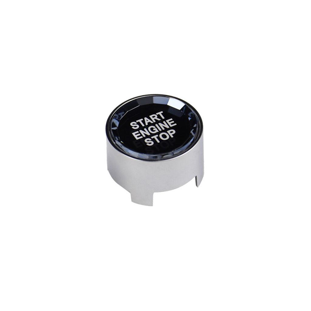 Автомобильная кнопка запуска и остановки двигателя в хрустальном стиле, сменная крышка для BMW 1 2 3 5 6 7 X1 X2 X3 X4 X5 X6 серии F шасси/G