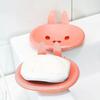 1pc - Multi Functional Rabbit Shaped Durable Soap Box, Household and Outdoor Hygiene Storage Container