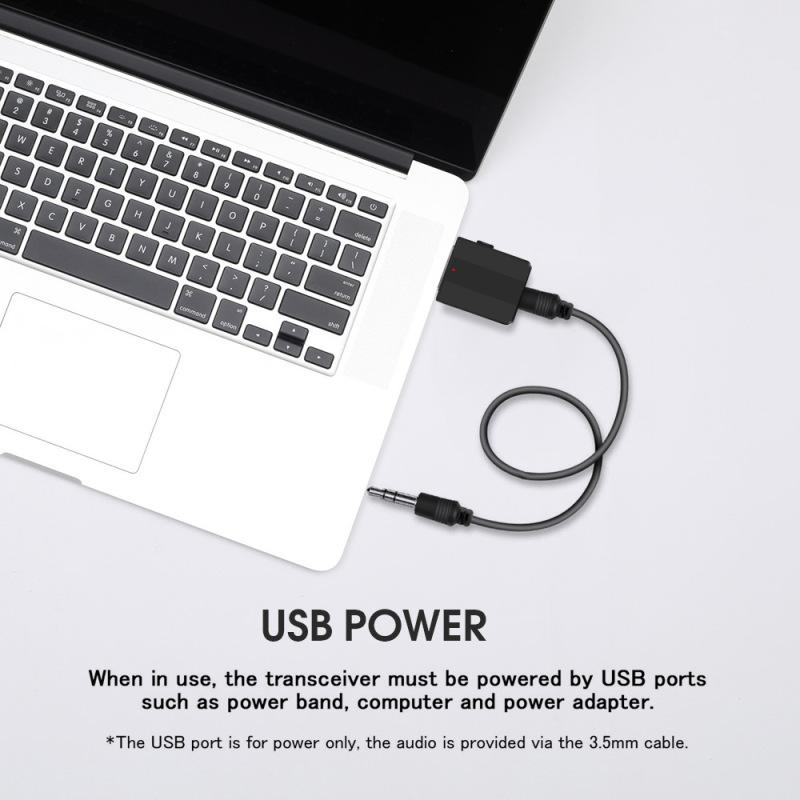 Мини-3,5 мм Aux стерео беспроводной Bluetooth-совместимый адаптер 5,0 автомобильный музыкальный приемник-передатчик для