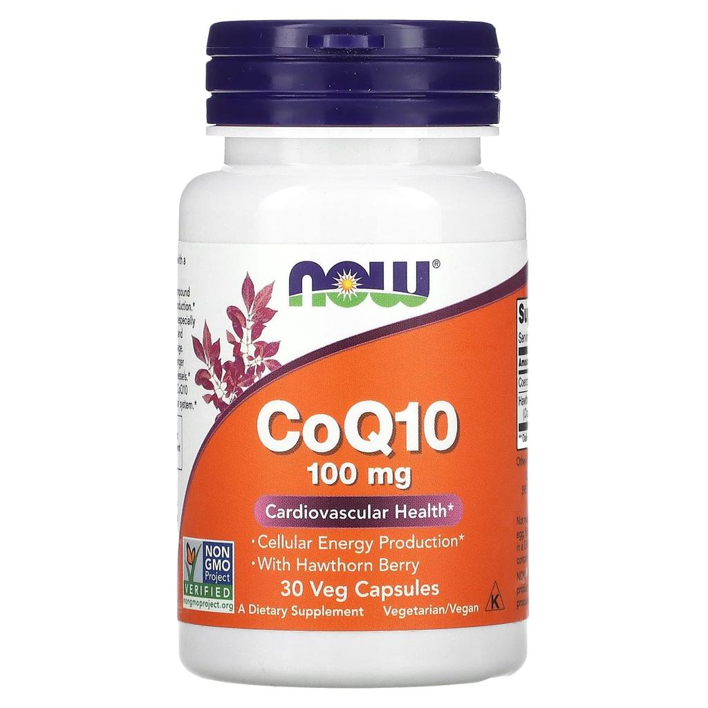 Coq10, 100Mg, 30 Veggie Capsules