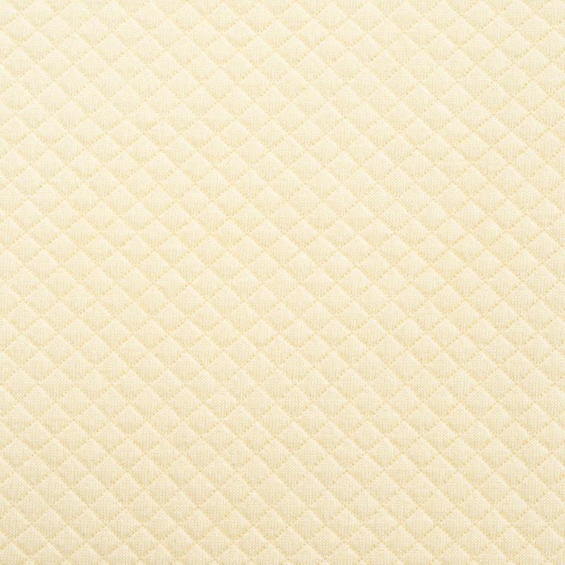 Square Grid Air Layer Jacket: Wire-Padded Polyester-Ammonia Fabric for Casual Home Wear.