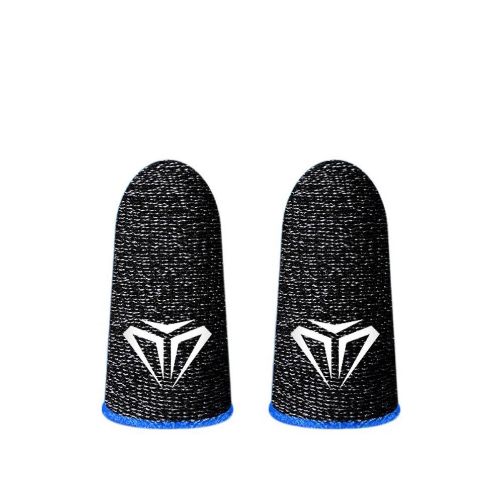 2 PCS Breathable Gaming Finger Cover Sweatproof Touch Screen Finger Cuff 2024 Finger Sleeve