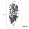 Tribal Lion Long-lasting Tattoo Sleeve Black Tattoo Sticker Temporary Tattoos Fake Tattoo Stickers