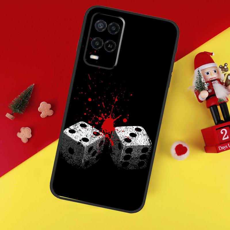 Чехол для казино для OPPO A38 A58 A78 A98 A54 A74 A94 A16 A76 A96 A5 A9 A52 A72 A79 A53S A15 A17 A57
